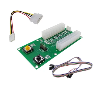 

4PIN And 24 Pin Cord Mining Power Supply Start Board Power Cable Synchronous Mining Expansion Card Start Line dropshipping new