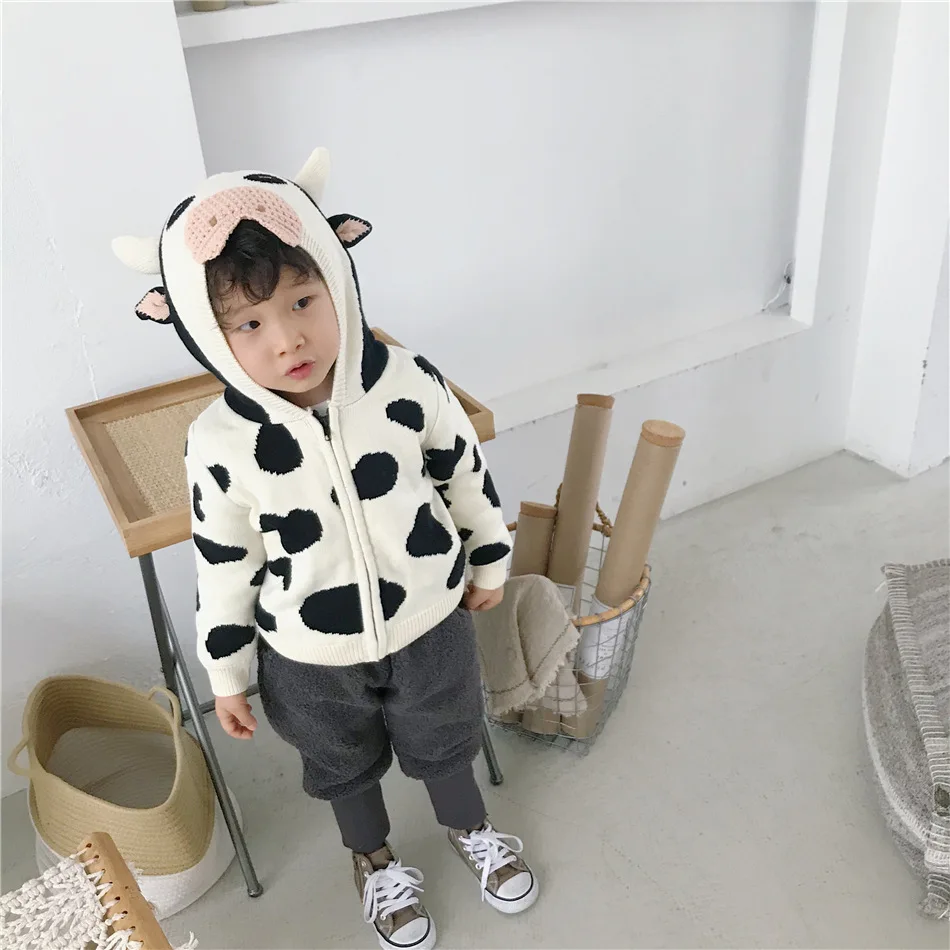 Tonytaobaby/Новая зимняя детская одежда для мальчиков и девочек; три цвета; Плюшевые брюки с рисунком животных; штаны для мальчиков