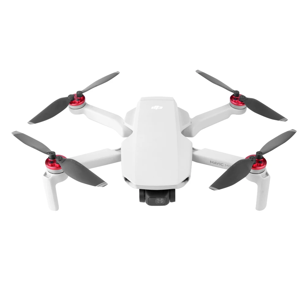 Buy Upgraded Motor Covers Scratch-proof Propellers Protective Aluminum Alloy Motor Cover for DJI Mavic Mini Drone Accessories