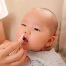 Пинцет для чистки новорожденных, прочный пластиковый пупок для носа, Чистый Макияж, пинцет, зажим, инструмент, легко моется, нос для ушей ребенка