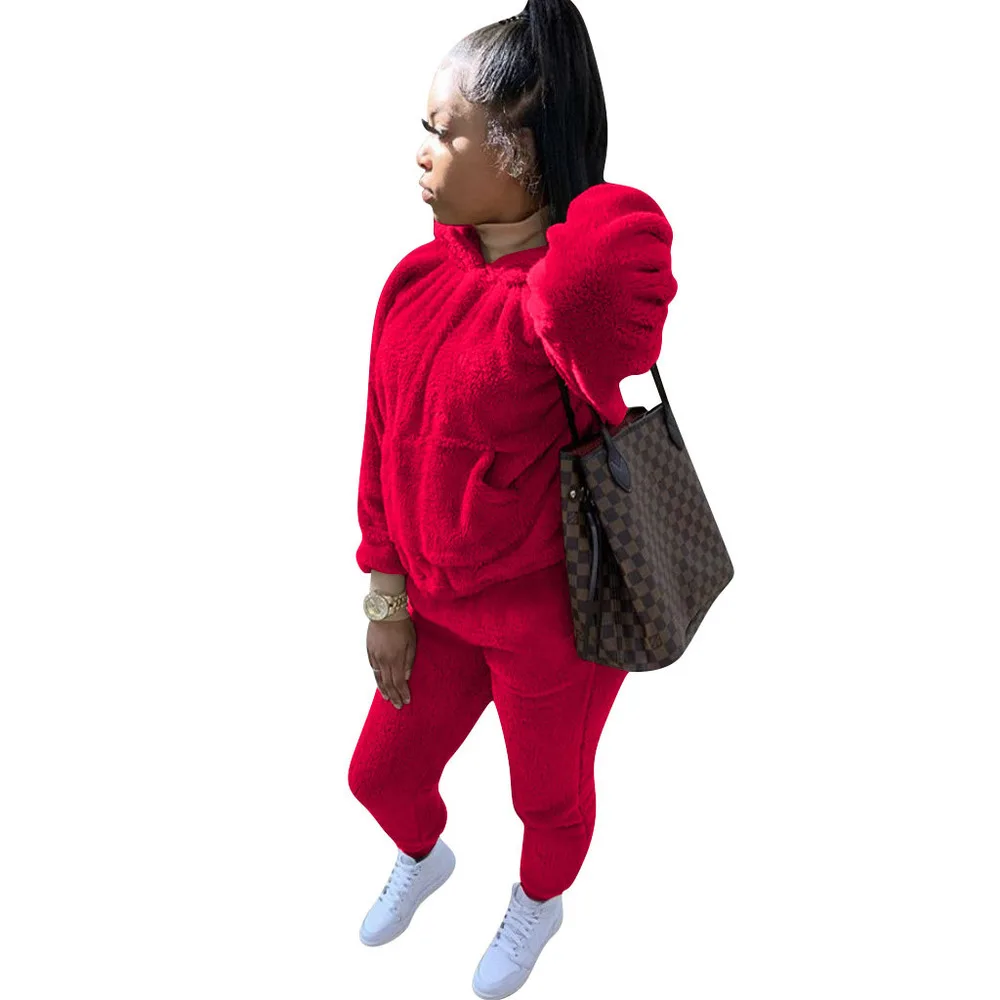 Long Sleeve Hooded Sweatsuit Hoodie 
