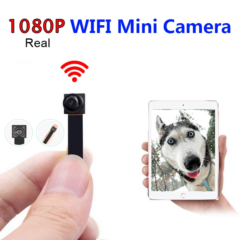 

1080P Full HD H.264 Mini WIFI Flexible Camera Video Audio Recorder Motion Detection Camcorder IP P2P Micro Cam