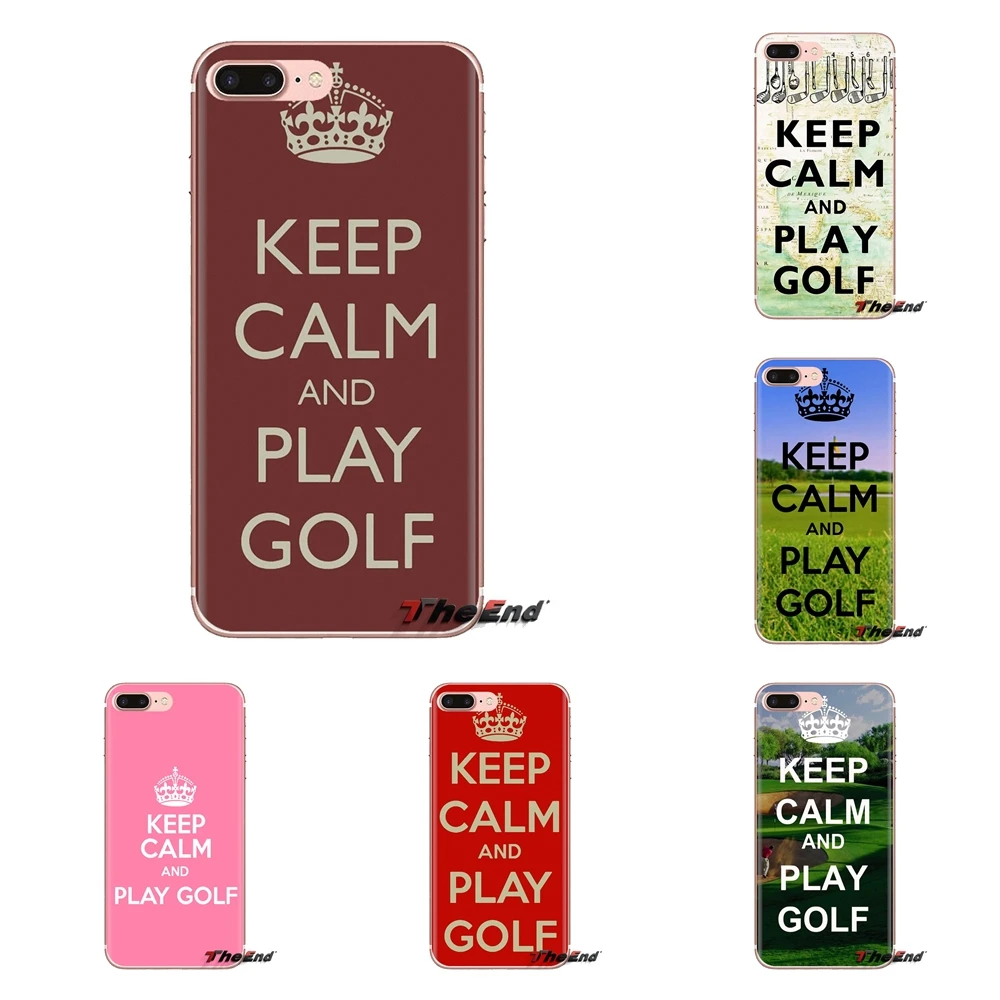 Keep Calm And Play Golf UK прозрачные мягкие чехлы для huawei mate Honor 4C 5C 5X6X7 7A 7C 8 9 10 8C 8X20 Lite Pro |
