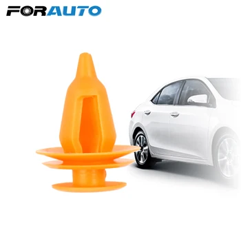 

50PCS/Bag Fastener Buckle Car Interior Trim Card Panel Fixed Clamp Car Bumper Buckle Fittings Fender Clip Buckle Fits for Honda