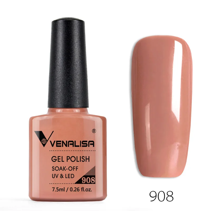 Venalisa Odorless Organic 60-Color UV Gel Nail Polish Collection