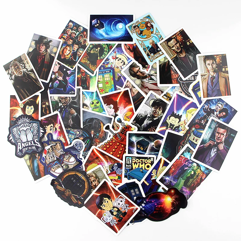 

LX286 49PCS Doctor Hand Account Stickers Retro Small Fresh DIY Phone Photo Album Stickers