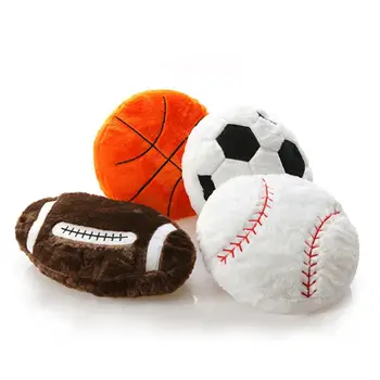 

Toy Football Plush Shorts Cushions Plushpillow Soccer Pillows For Kids Innovative Pillow Fluffy Stuffed Soft Durable Sports Room