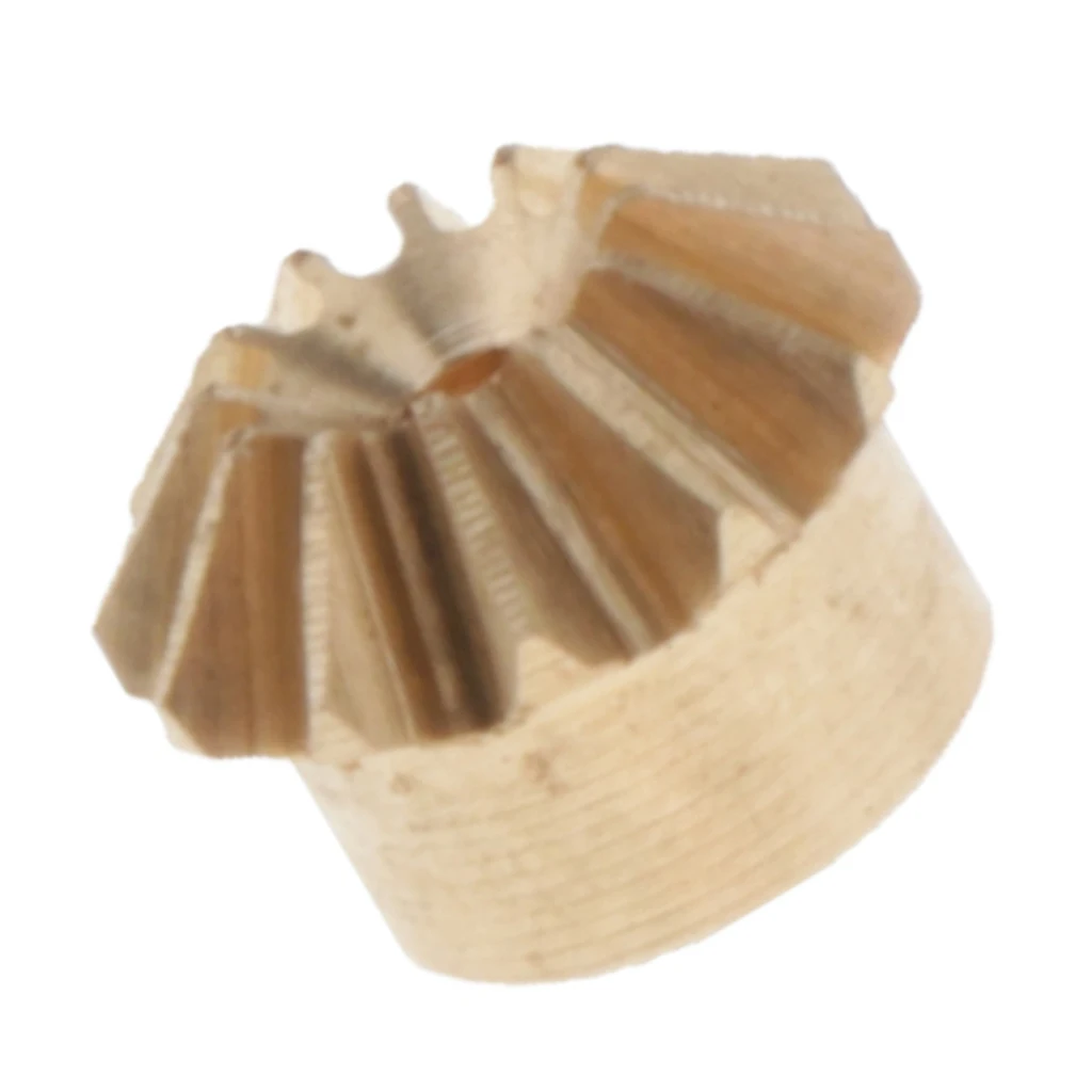 0.4 Modulus Brass Bevel Gear 12 Tooth 1mm Diameter Inner Hole