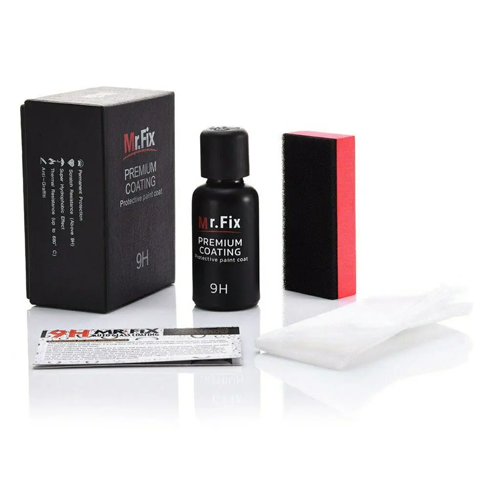 30 мл керамика плотность автомобиля супер гидрофобное стекло покрытие жидкое