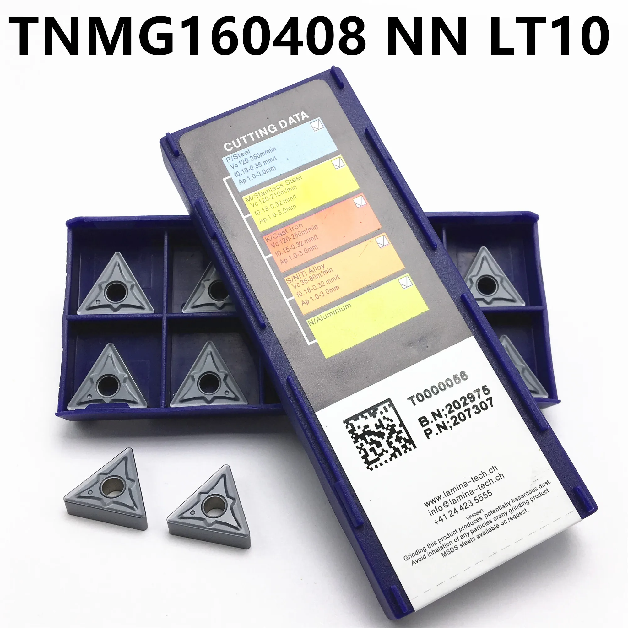 

TNMG160408- NN LT10 original CNC blade carbide blade turning tool 10PCS tnmg160408 milling and turning tool CNC turning tool