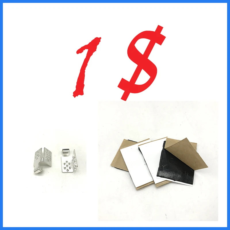 Película de calentamiento de aislamiento, accesorios de conexión, clips + 4 Uds., 1 USD por 2 uds.