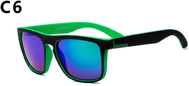 Classic Mirror Sunglasses Men Brand Design Driving Shades UV400 Outdoor Sports Sun Glasses for Men Beach Goggles Masculino C6