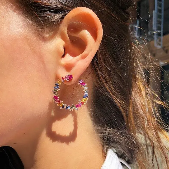 Женские Геометрические серьги гвоздики золотистого цвета|Серьги-гвоздики| |