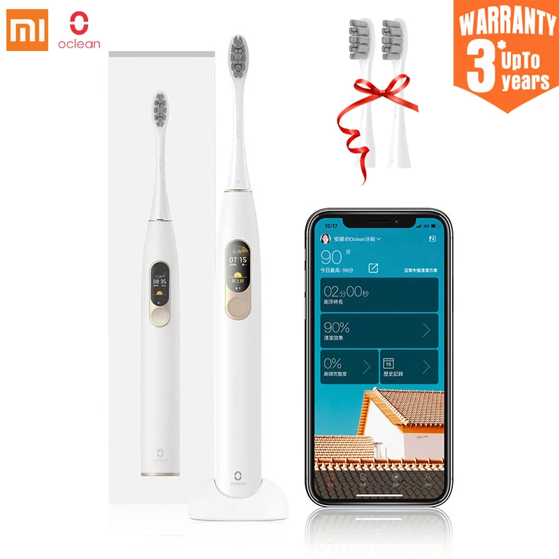Зубная щетка Xiaomi Mijia Oclean X звуковая электрическая глобальная версия