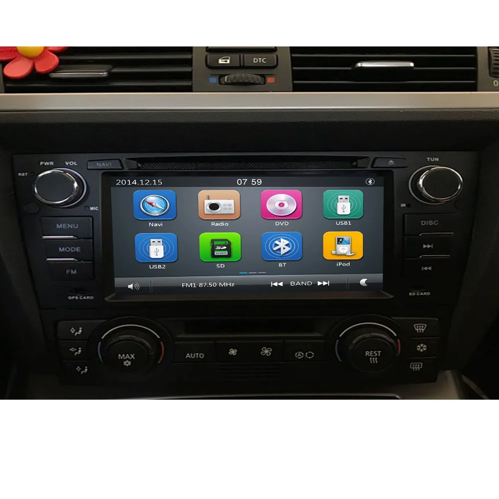Автомагнитола 2 Din dvd для BMW/320/328/3 серии E90/E91/E92/E93 автомобильный мультимедийный