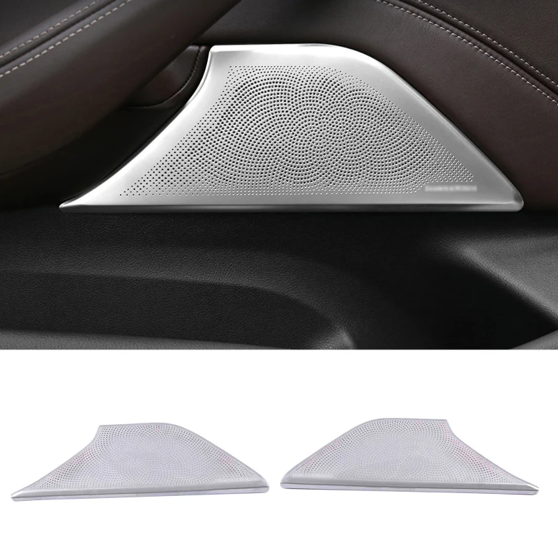 

For BMW 5 Series G30 2018 2019 2020 Car Door Gate Loudspeaker Sound Speaker Cover Trim Frame Sticker Interior Accessories