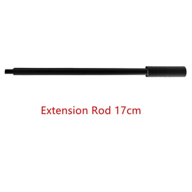 Extension Rod Алюминий Магниевый сплав Водоросли скребок аквариум щетка для очистки с 10 лезвиями из нержавеющей стали для водных растений коралловый риф - Цвет: Extension Rod