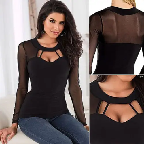 New Fashion Womens Long Sleeve Pullover Knit Sweater Shirt Ladies Loose Blouse Jumper Tops | Женская одежда