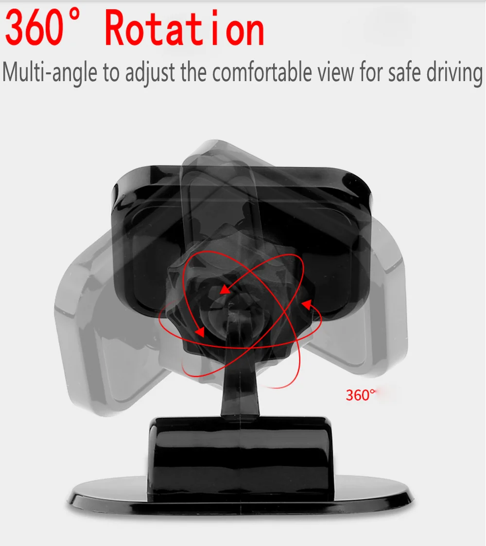 Универсальный 360 ° Автомобильный держатель для телефона Магнитный держатель для сотового телефона iPhone gps держатель