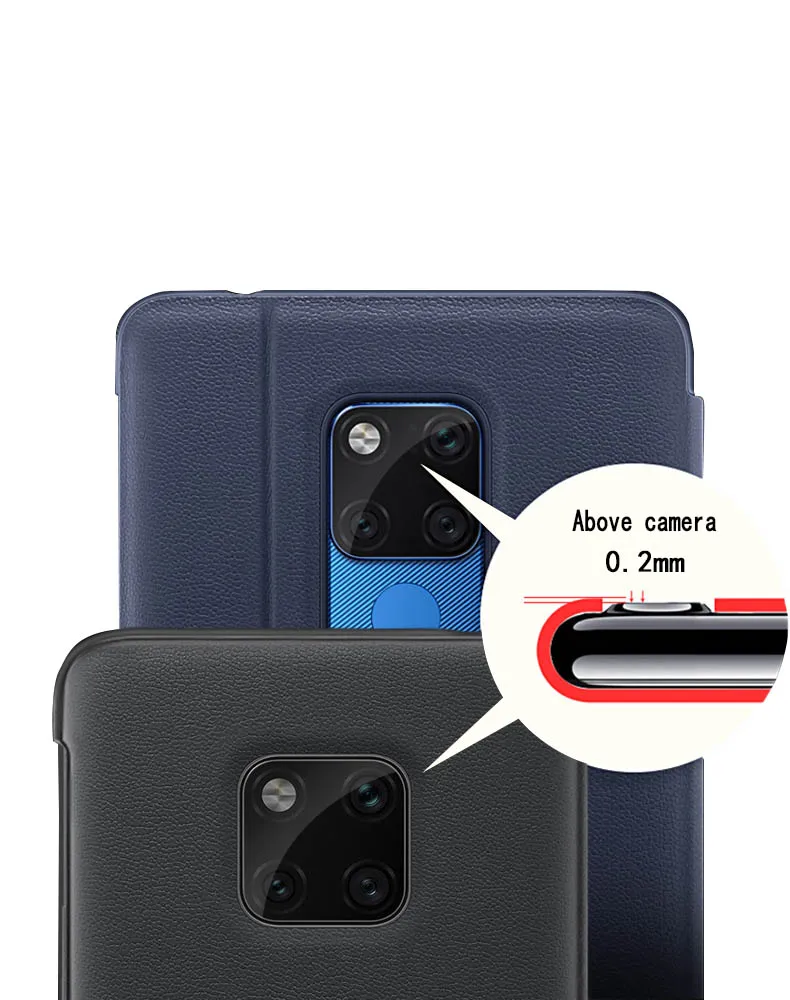 Оригинальный смарт чехол для Huawei Mate 20 Pro с автоматическим просыпанием сна