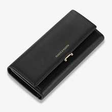 Luxury Women Wallet PU Long Purse Fashion Phone Pocket Card Holder Coin Purse Large Capacity Wallets Clutch Bag Female Pueses