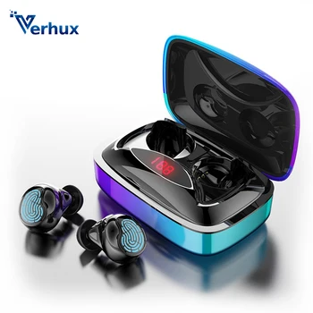 

Bluetooth 5.0 Earphones X29 TWS Portable Touch Control Wireless Earphone 6D Stereo Bass Sports Earbuds With 2000mAh Charging box