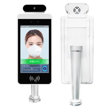 

Face Recognition infrared Non-contact Fever Body Temperature Detection Measurement Attendance Access Control System Terminal