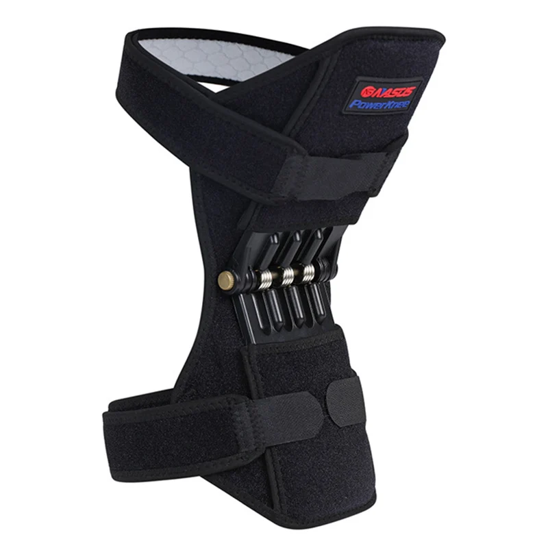 

Joint Support Knee Pads Knee Patella Strap Breathable Non-slip Power Lift Spring Force Knee Booster Tendon Brace Band Pad or Ar