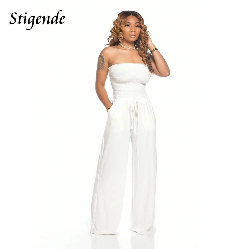 strapless jumpsuit summer