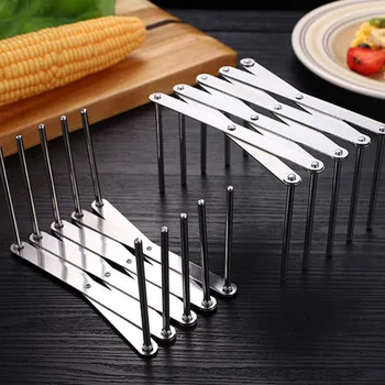 

Multifunctional Steaming Rack Stainless Steel Cooking Steamer Telescopic Storage Rack Foldable Kitchen Tool