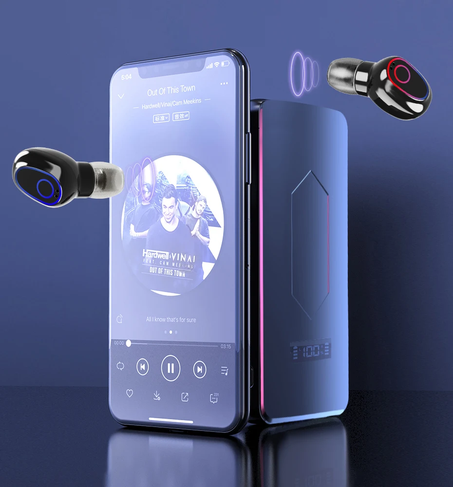 پاوربانک ۱۰،۰۰۰ میلی آمپر و ایرپاد وایرلس بلوتوث 12 Ha3b4b6f00de245f5ae3ac0f2a0ca4a42C