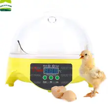 HHD7 яйца емкость куриное яйцо утка птичий инкубатор стойка лоток автоматический интеллектуальный контроль перепел попугай инструмент для инкубации ЕС вилка