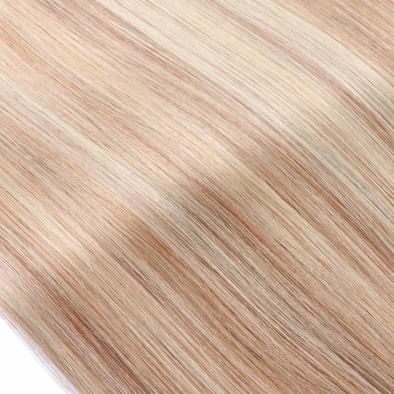 P27/613 Ombre Human Hair Tape In Extensions Mongolian 20inch 2.5g/pcs Seamless Skin Weft PU Straight 100% Remy Hair Extensions