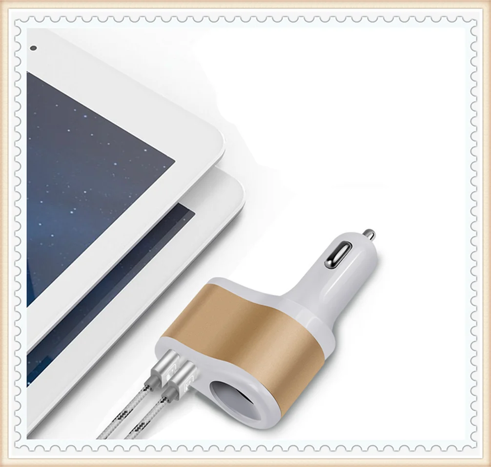 Двойной USB Автомобильное зарядное устройство один два Многофункциональный Авто прикуриватель для Nissan Altima 370Z Xmotion X-Trail Qashqai