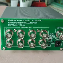 BG7TBL OCXO эталон частоты Стандартный 8 портов выход 10 МГц усилитель распределения