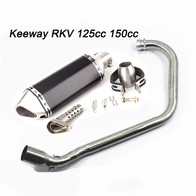 

Motorcycle Exhaust Muffler For Keeway RKF 125 150 RKF 125 RKF 150 RKF 125cc RKF 150cc