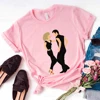 Grease Retor Shirt Grease Ladies Musical Print T Shirt Harajuku Vintage Style Top Tees 3