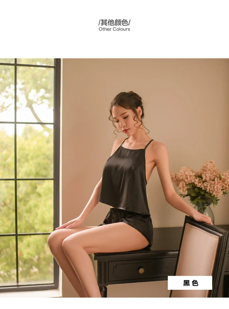 Mulheres Da Moda 2 peças de Veludo пижамы сексуальный Espaguete бермуды клейкая Conjunto de Пижама Senhoras пижамы feminino