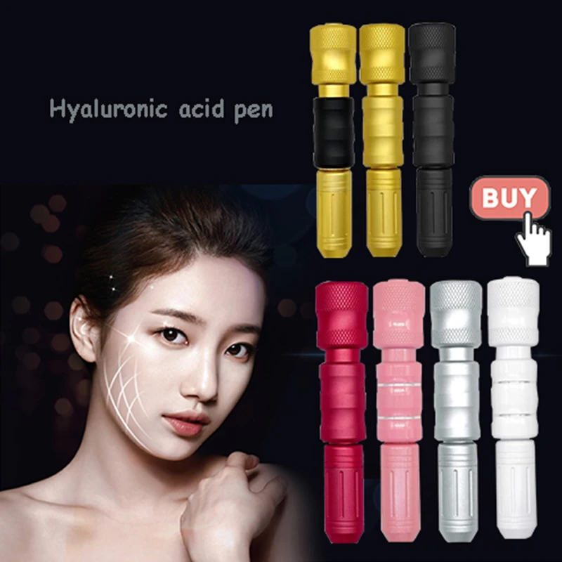 0.3ML Injection Pen Lip Injection Hyaluronic Acid Gun Kybella High-pressure Atomizing Beauty Pen Wrinkle Removal