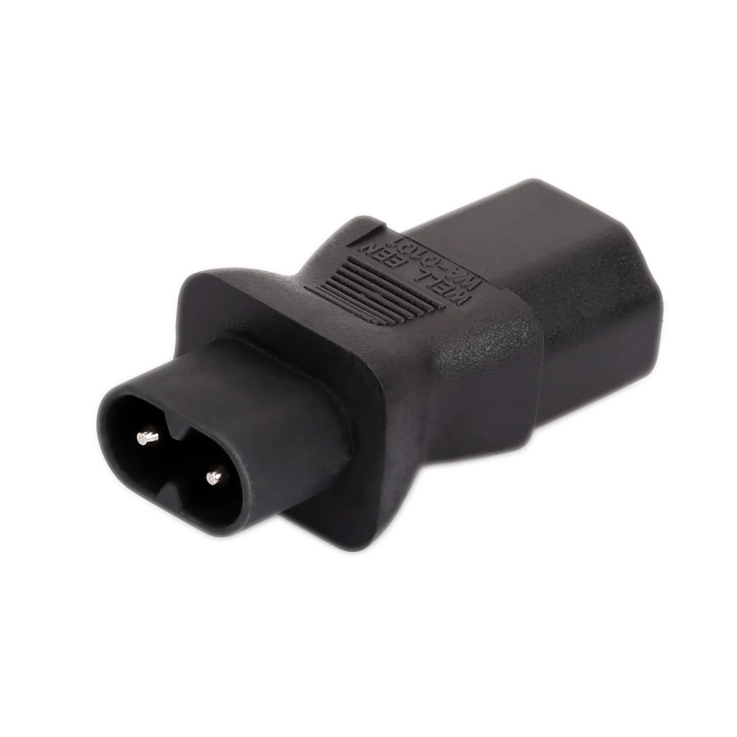 IEC320 C8 Мужской к C13 3Pin Женский адаптер питания C13 к c8 C8 к C13 IEC 3Pin Женский к 2Pin штекер адаптера питания