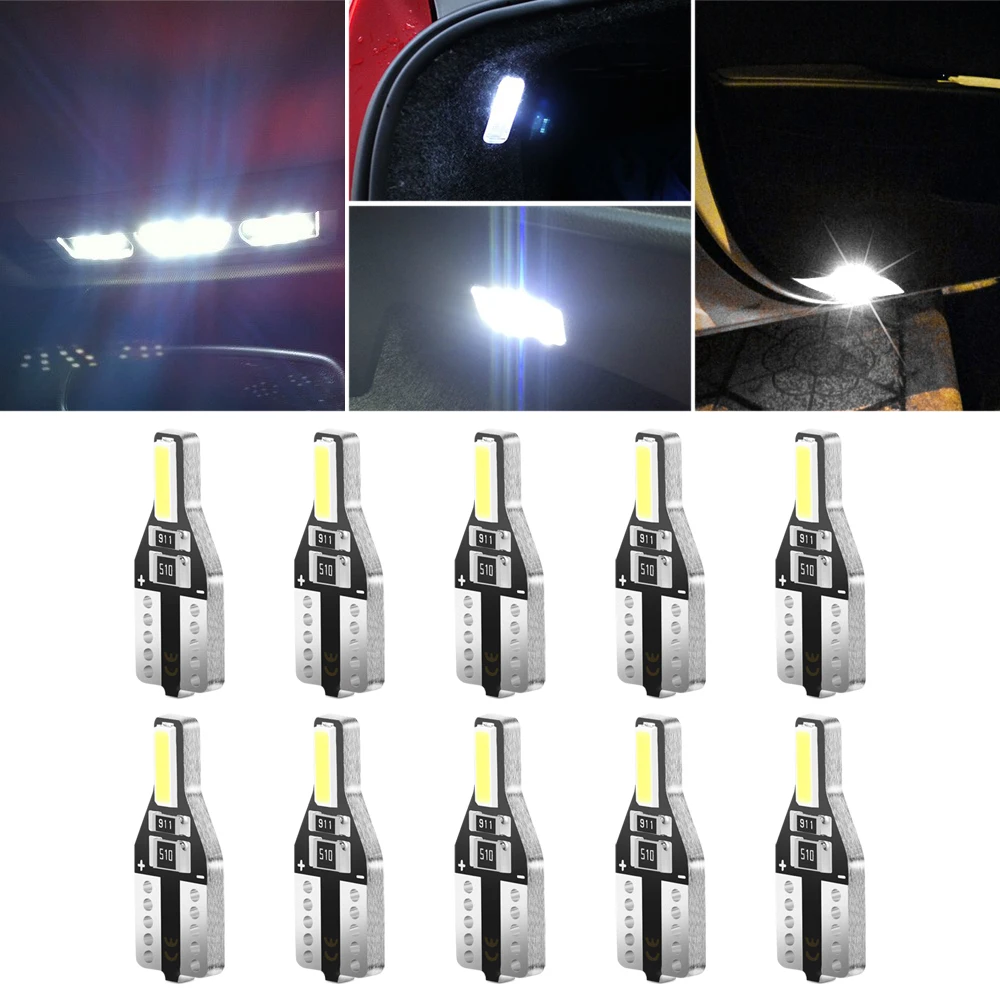 5x W5W LED T10 светильник для Toyota Corolla Avensis Wish Auris Harrier Tundra | Автомобили и мотоциклы