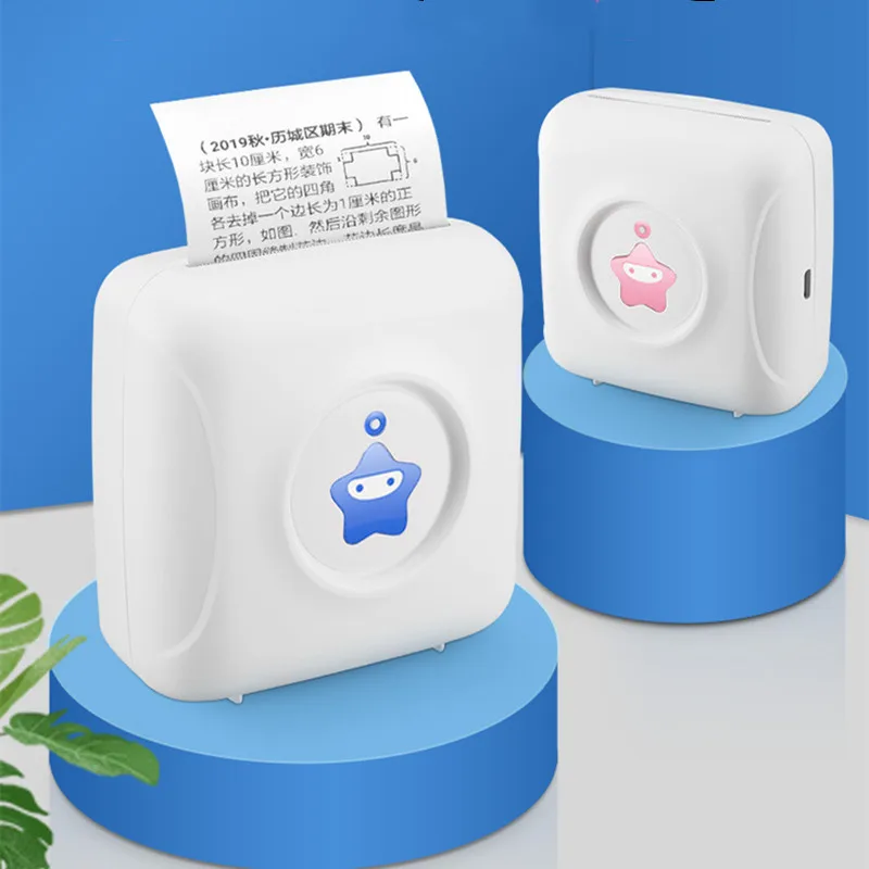 

Bluetooth Thermal Printer Mini Pocket Photo Printer Mobile Phone Photo Printer Portable Printer for iOS Android