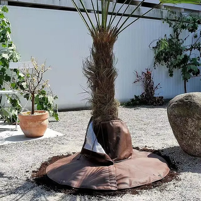 Fa Gyökérvédő Burkolat Zippe Növény Fagyasztóvédelem Borító Vagy Kerti Téli Fagyálló - Image 4