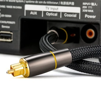 

New Coaxial SPDIF Cable Dolby 7.1 Soundbar 5.1 Digital Optical Audio Cable Toslink Fiber Cable for Amplifiers Player Xbox 360