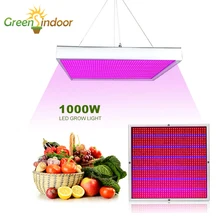 Растущий тент светодиодный светильник для выращивания 1000 Вт Фито лампа для растений полный спектр панель светильников светодиодный светильник s для внутреннего выращивания Fitolampy