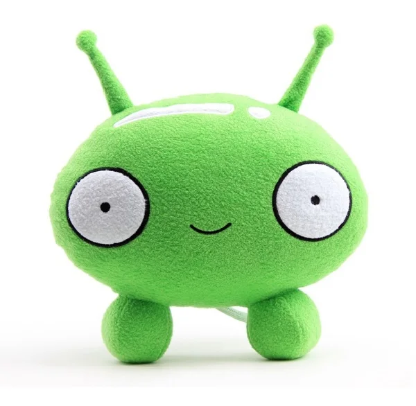 25 см Final Space Mooncake зеленый робот плюшевая кукла игрушка подушка мягкие животные куклы игрушки для детей день рождения рождественские подарки - Цвет: 25cm