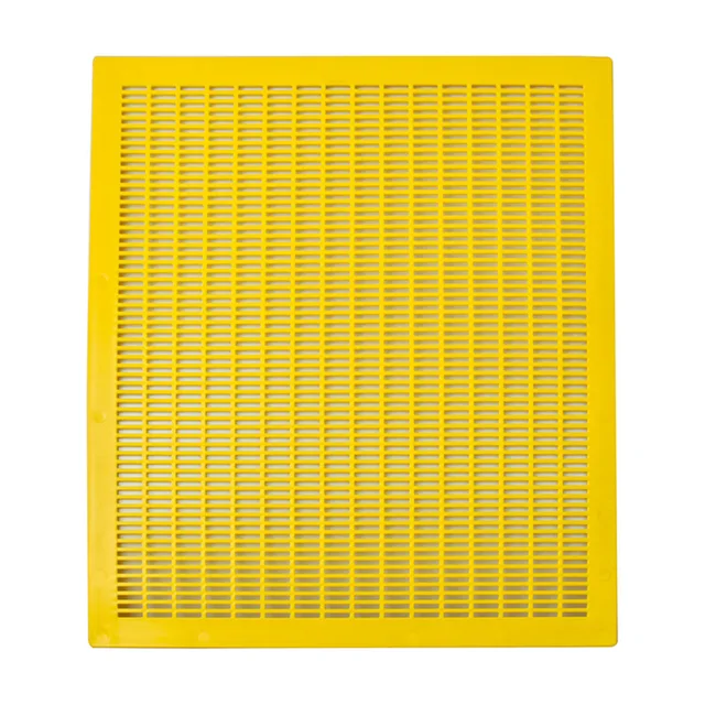 1 Százalék Méhészet Műanyag Méh Királynő Király Védelme Kizáró Csapda Rács Nettó Sárga És Fehér Elválasztott Tábla Méhész Méhkas Illesztés - Image 5