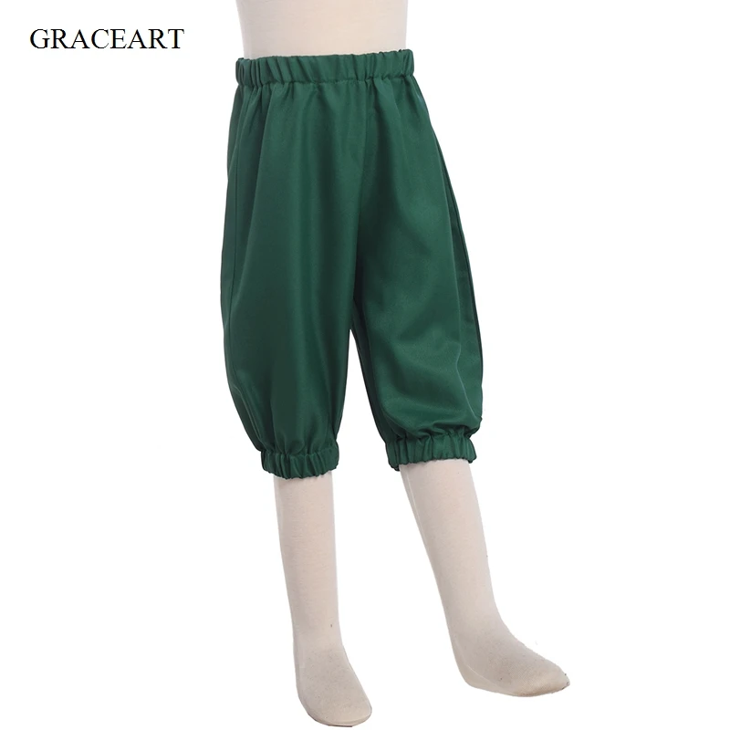 Cosplay Costume Men Medieval Costume Medieval Pants Pirate Cosplay Costume Boy Colonial Pioneer Trousers