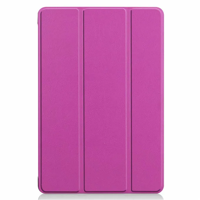 Purple Новое поступление тонкий чехол для планшета huawei MediaPad M5 Lite 10 Чехол-подставка для M5 Lite 10 Tablet 10,1 BAH2-L09/W19 DL-AL09 - Цвет: Purple