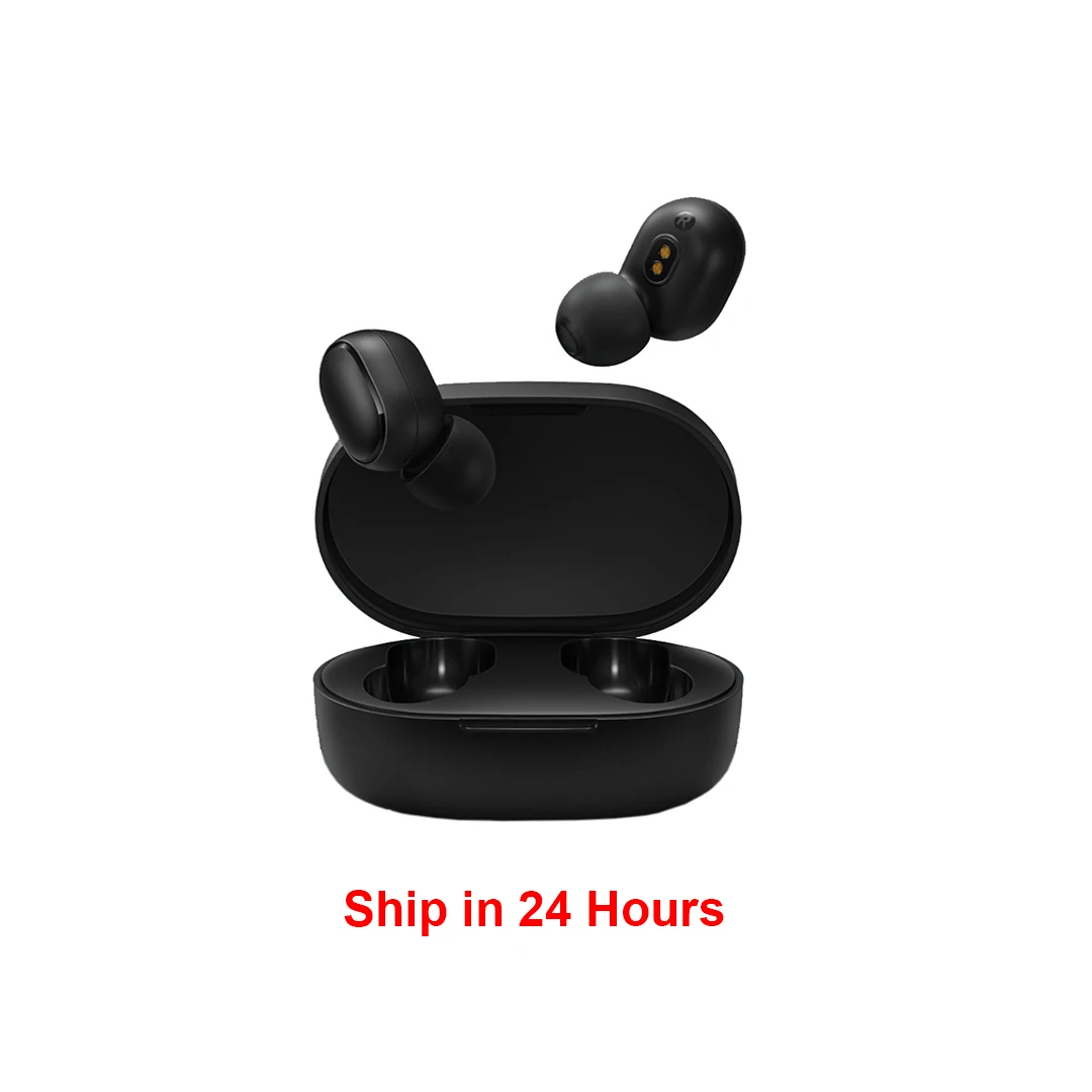 Send in 24 Hours Xiaomi Redmi Airdots TWS, Bluetooth 5,0, беспроводные наушники, гарнитура, наушники, голосовое управление, шумоподавление, управление краном - Цвет: Send in 24 Hours